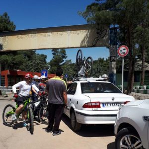 معرفی قابلیتهای ماواردین  در پیست دوچرخه سواری سرخه حصار