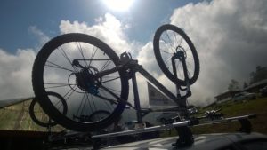 آزمایش جاده باربند دوچرخه سقفی ماواردین