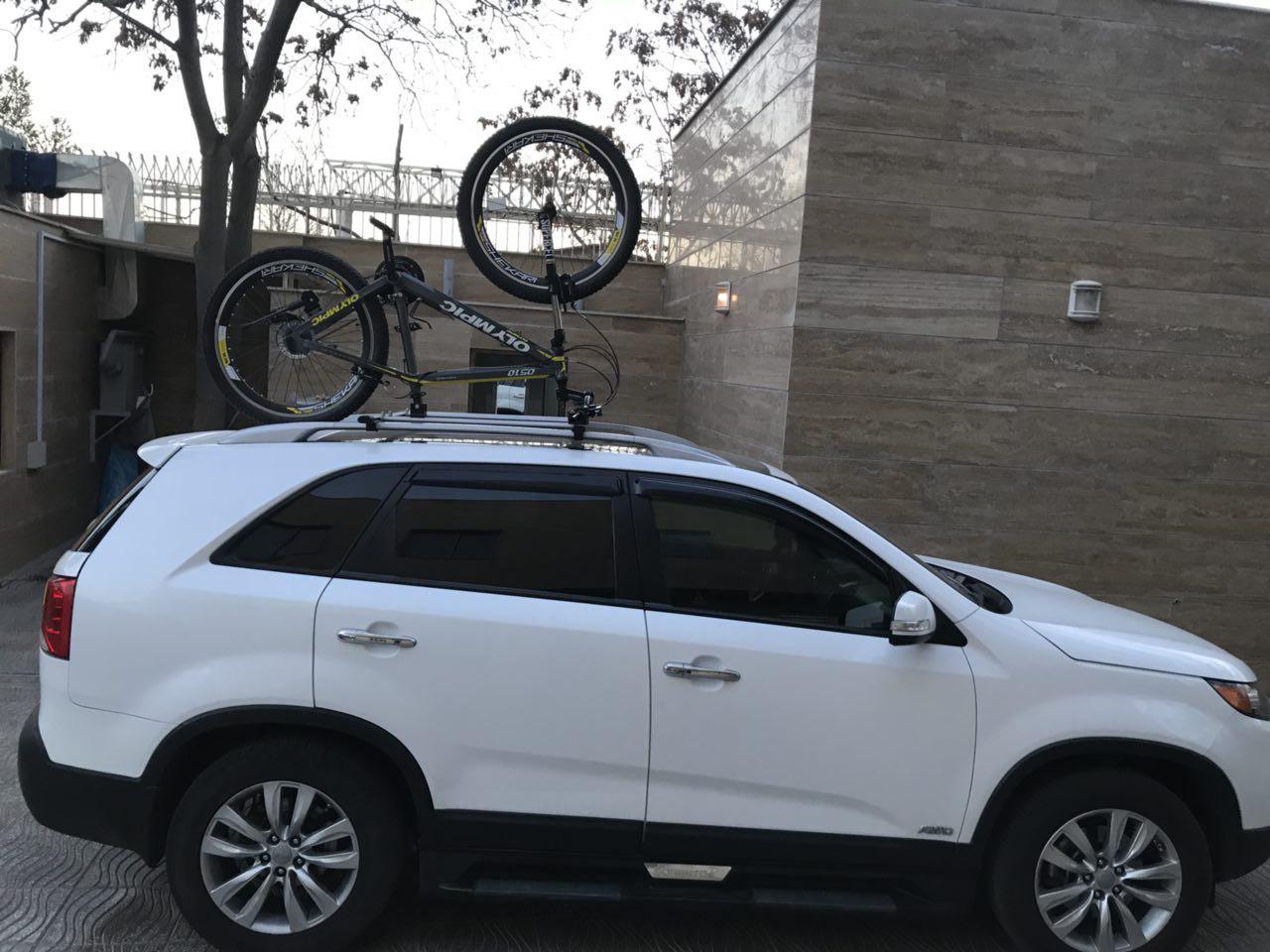 نصب باربند دوچرخه ماواردین روی شاسی بلند کیا سورنتو